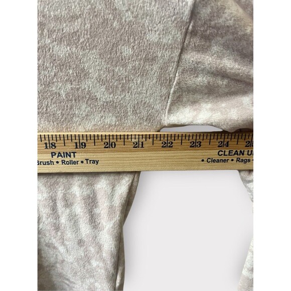 SIMPLY VERA WANG Pink Hooded Extra Soft Velour Lounge Sleep Pullover Top Small - Picture 10 of 11